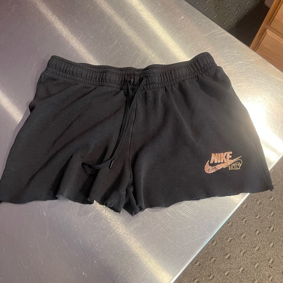 Nike Shorts Glitter Logo Large - Picture 1 of 4